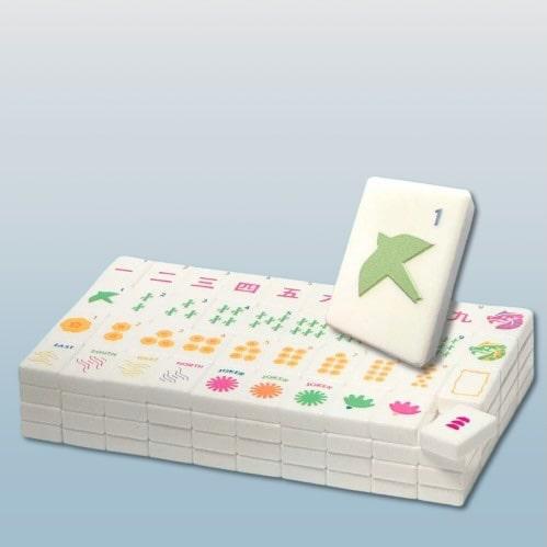 Modern Art Mahjong Tile Set